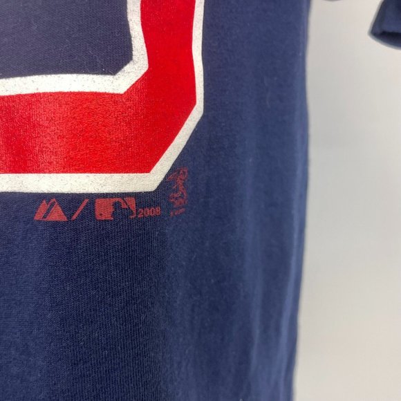 Majestic Daisuke Matsuzaka Boston Red Sox Jersey T Shirt Dice K MLB Baseball XL - Picture 3 of 5